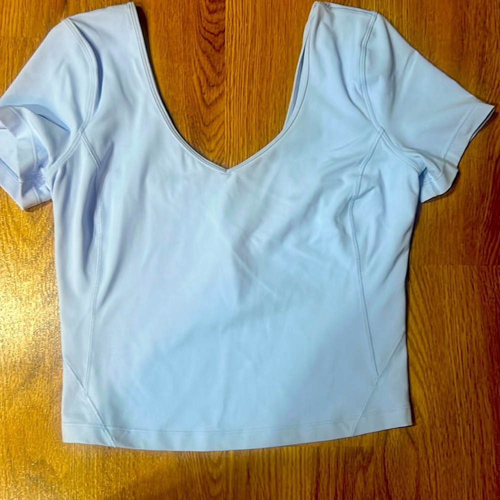 Lululemon Align Tshirt Lavender Dew size 6